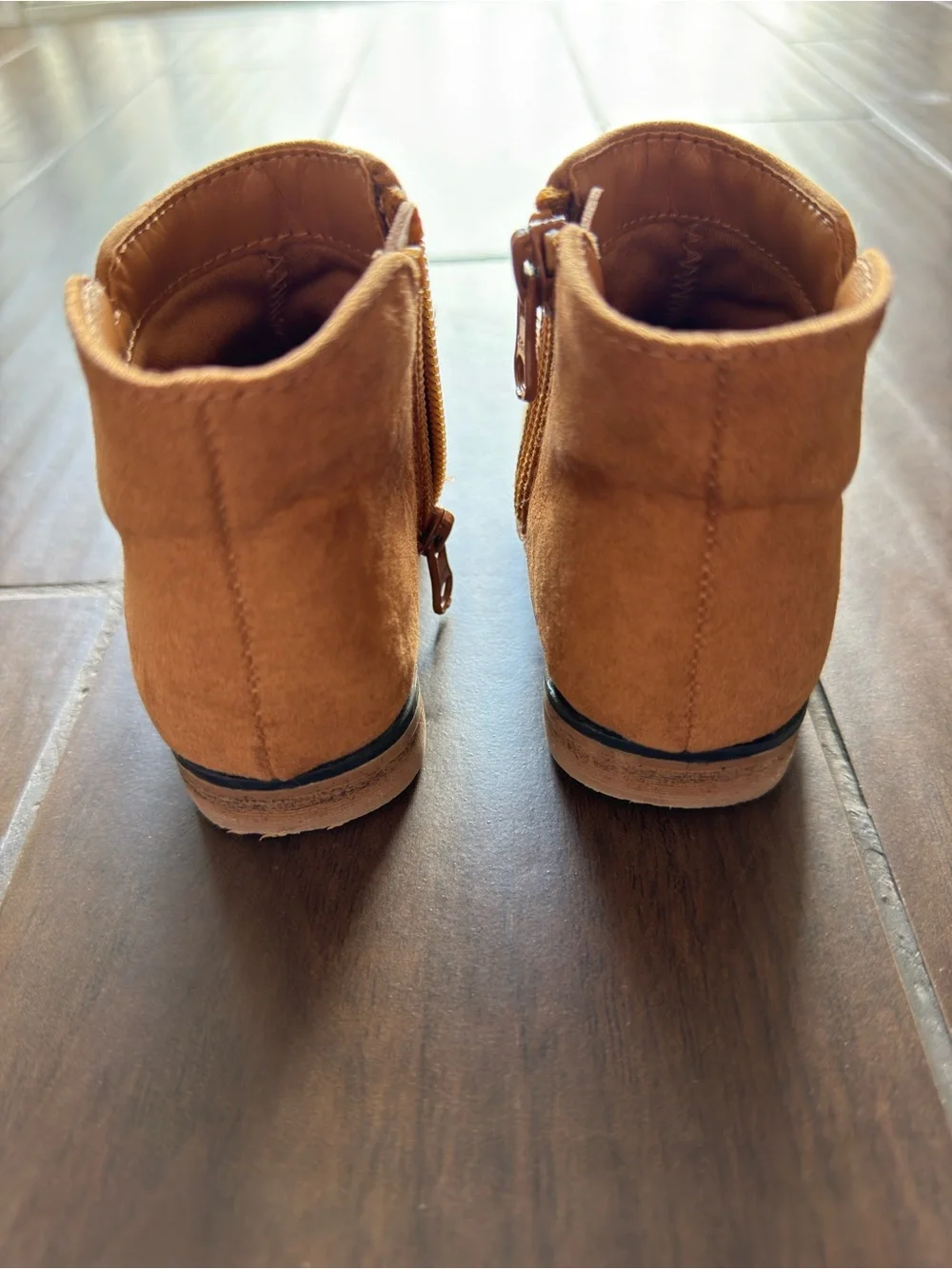 Cat & Jack Kids Tan Ankle Boots